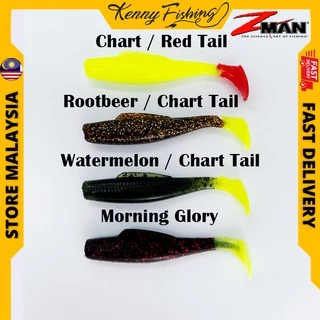 Zman Soft Lure Minnow Z 3 INCH HOT SELLING SOFT PLASTIC LURE ,1 PACK(6pcs)