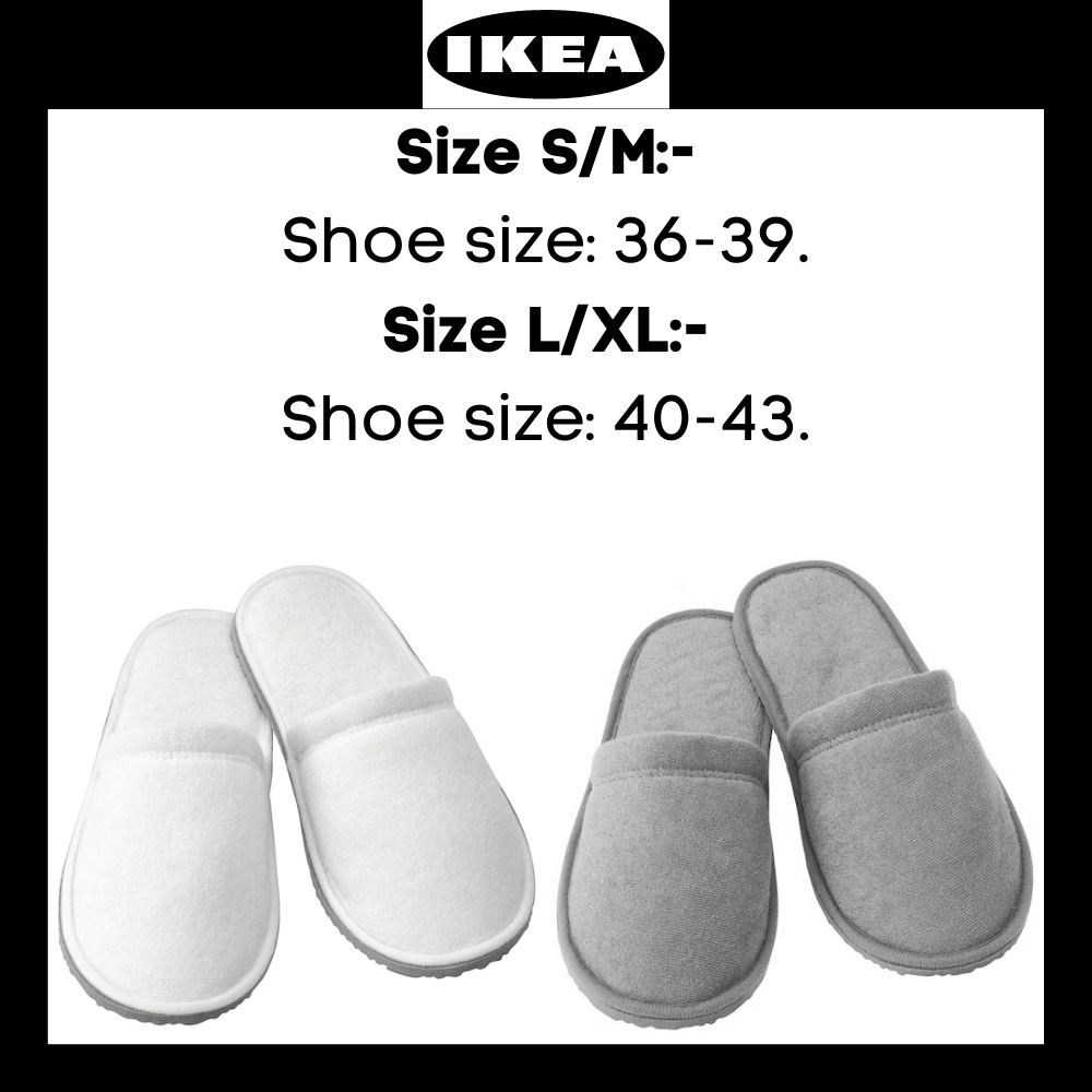 Ikea discount bedroom slippers