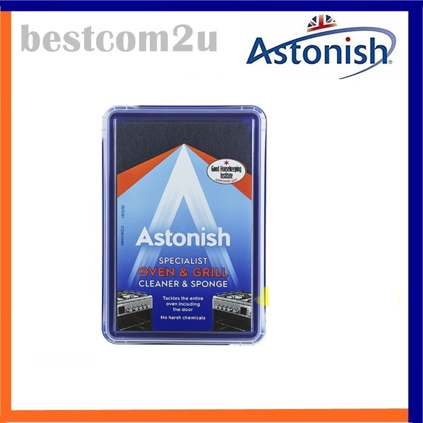 Astonish Premium Edition Specialist Oven & Grill Cleaner & Sponge (250g
