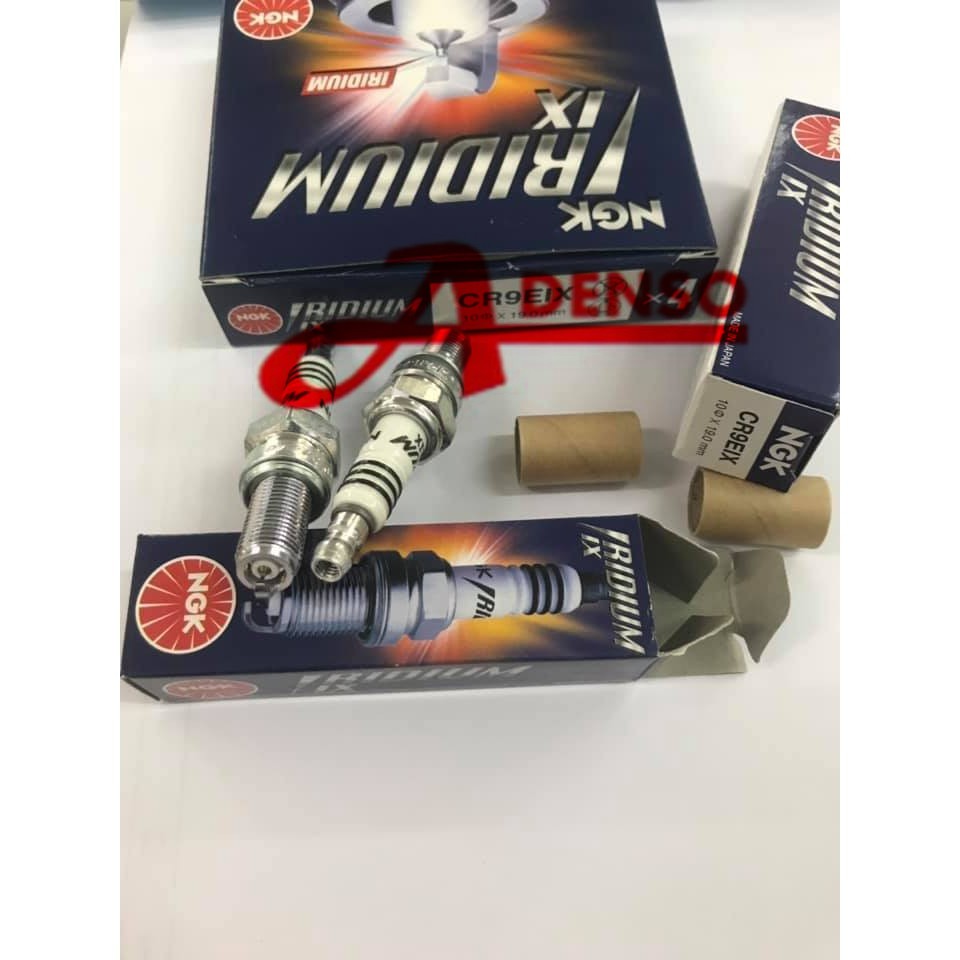 NGK IRIDIUM CR9EIX (1PC) R25 EX250 MTO9 UNIVERSAL (ORIGINAL100%) PLUG ...