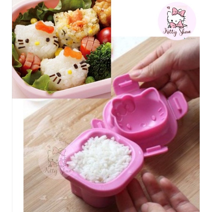 1pc Hello Kitty Rice Ball Mould Sushi Mold Bento Acuan Nasi HK KT ...