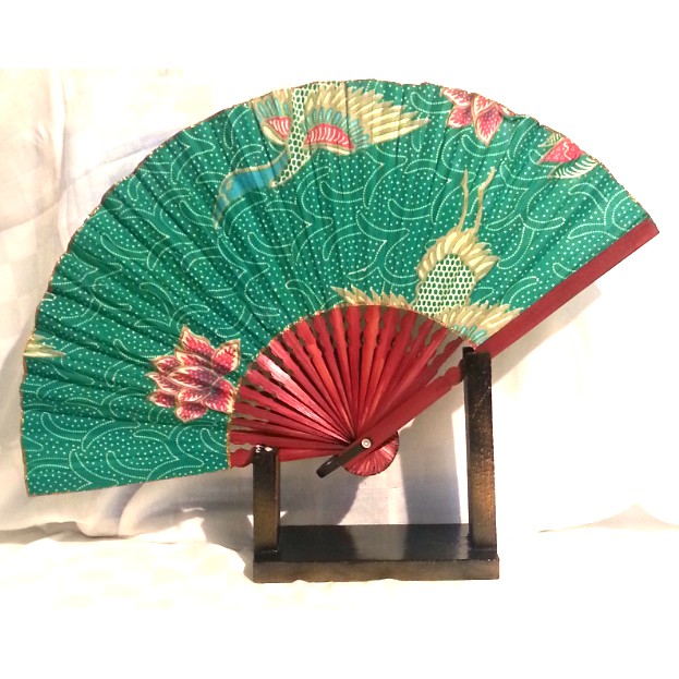 TRADITIONAL BATIK HAND FAN Shopee Malaysia