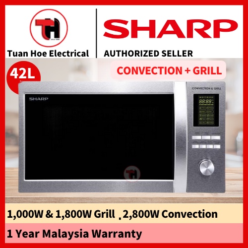 SHARP R954AST 42L Microwave Oven with Convection & Grill | Shopee Malaysia