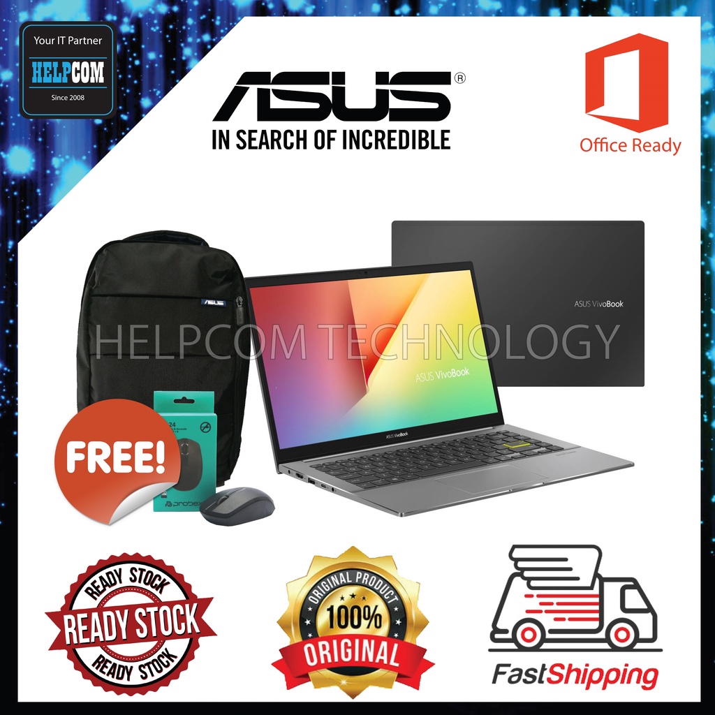Asus Vivobook S14 M433I-AEB004TS 14'' FHD Laptop NameIndie Black ...