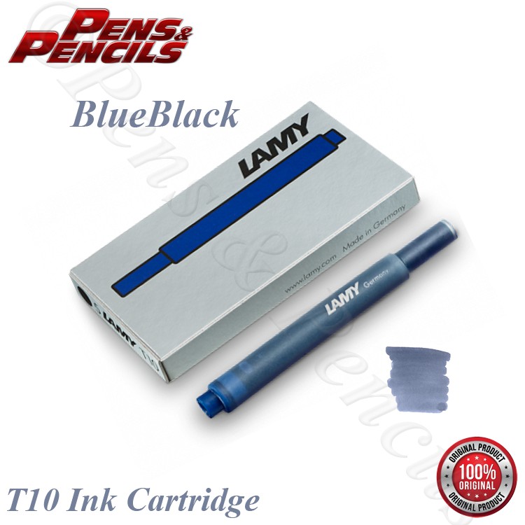 LAMY T10 Ink Cartridge Refill 5pcs/Pack for LAMY Fountain Pens Black