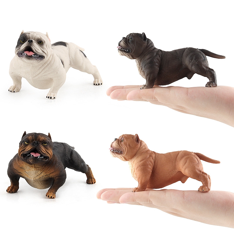 Plastic Realistic Wildlife Animals American Bully Pitbull Dog Action Figure Toys Kids Toddler Nature Toy Home Decoration Shopee Malaysia