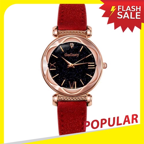 BEST SELLER [Ready Stock] Women's Quartz Watch Scale Convex Irregular