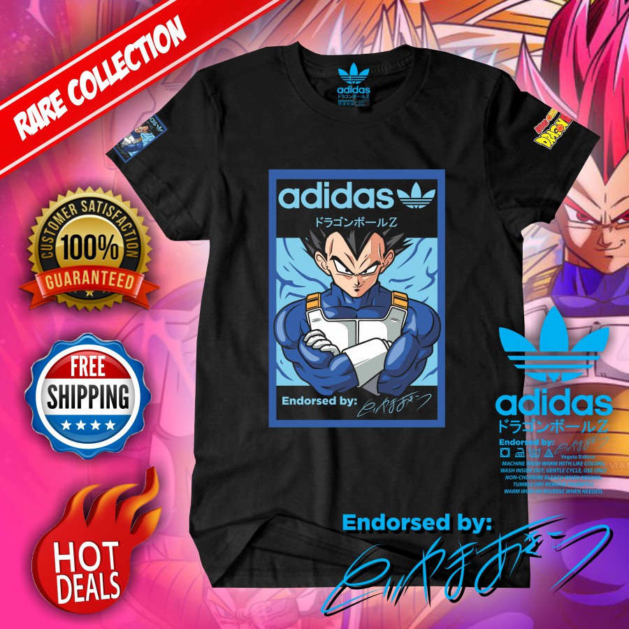 Vegeta cheap adidas shirt