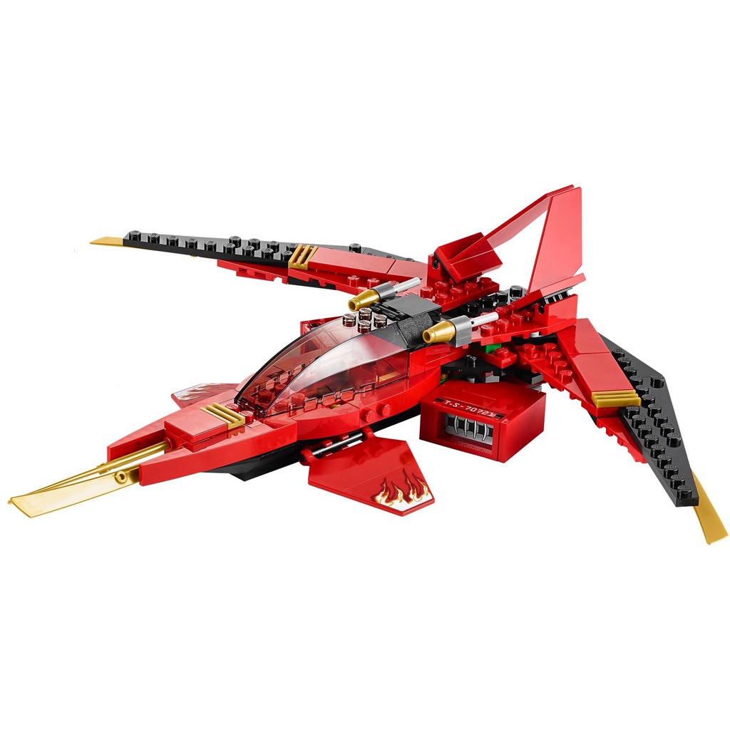 Lego Ninjago 70721: Kai Fighter (2014 version) Split Built Set, NO ...