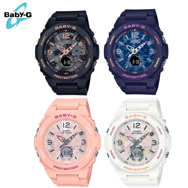 Casio Baby G Ori Flora Series BGA 260 BGA 260 1A BGA 260 2A