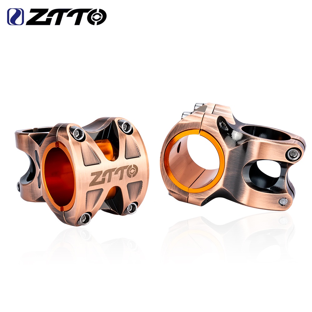 ZTTO MTB 0 Degree Rise 50mm Stem CNC Road Bike 35mm 31.8mm Handlebar ...