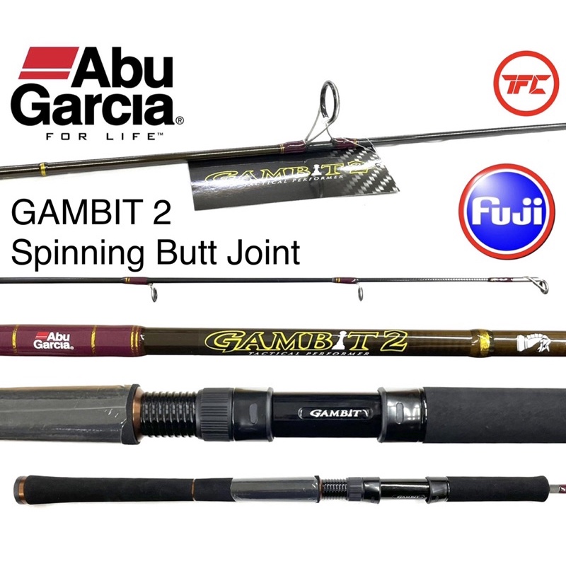 abu garcia gambit rod ABU GARCIA GAMBIT 2 II Baitcast Spinning Rod Baitcasting