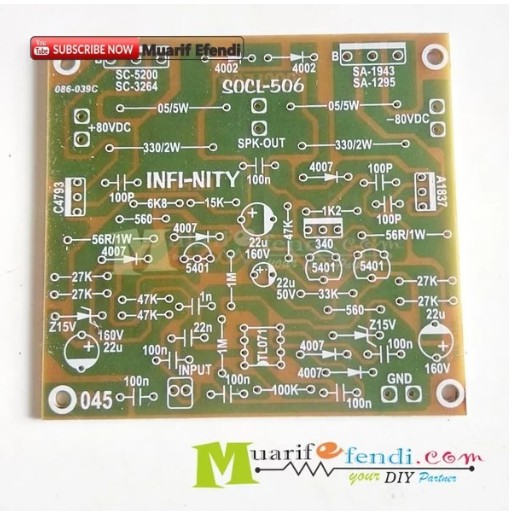 SOCL506 SOCL 506 Power Amplifier PCB NEW 045 | Shopee Malaysia