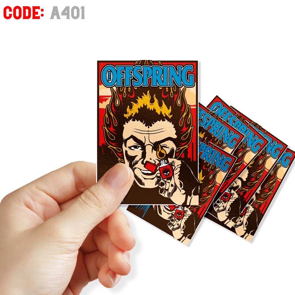 Sticker Band (21) The Offspring The Stooges The Strokes The Who Three ...