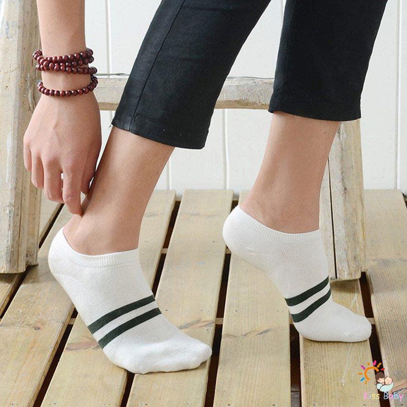 Kiss Men Boys Simple Ankle Socks Summer Breathable Toddler Low