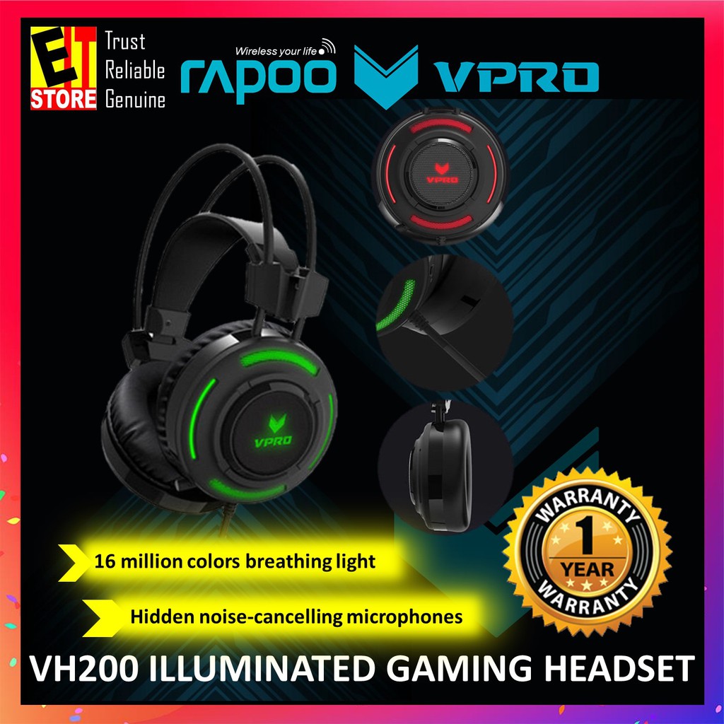 Rapoo best sale vh200 headset