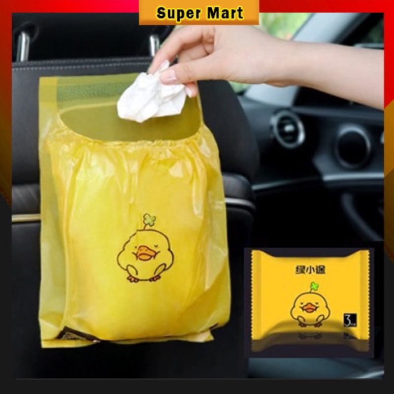 Rubbish Bag Stick Type Disposable Car Dustbin Bag Car Garbage Bag