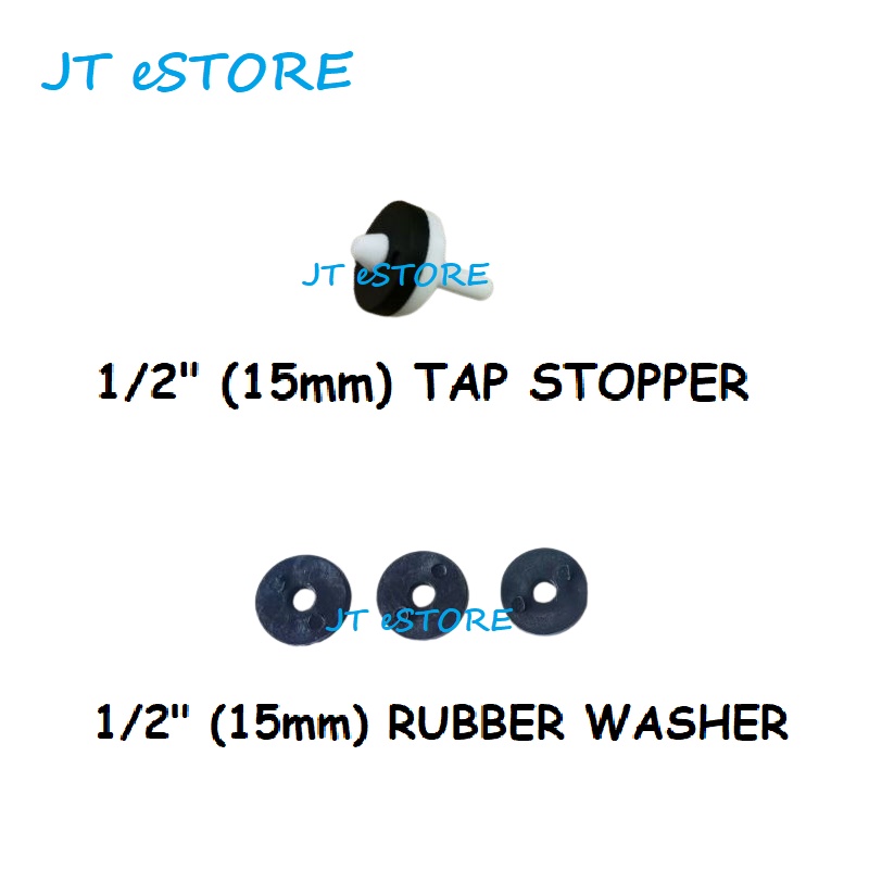 [JT eSTORE] 1/2" Water Tap Stopper / Water Tap Rubber / Rubber Washer
