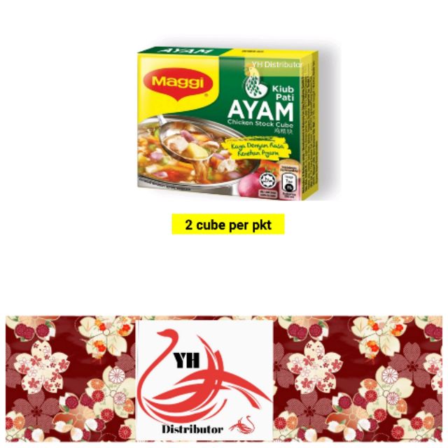 Maggi Chicken Stock cubes (2 cubes * 10 gram) Shopee Malaysia
