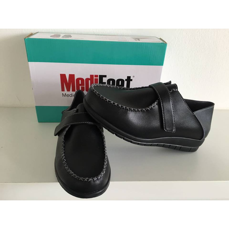 MEDIFEET MW034 WALKABOUT BACKSTEP STRAP Medical Health shoes (Kasut ...