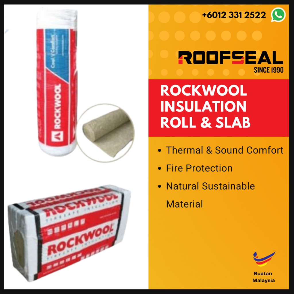 Rockwool Insulation / Roof Heat Insulation / Sound Proof Rockwool ...