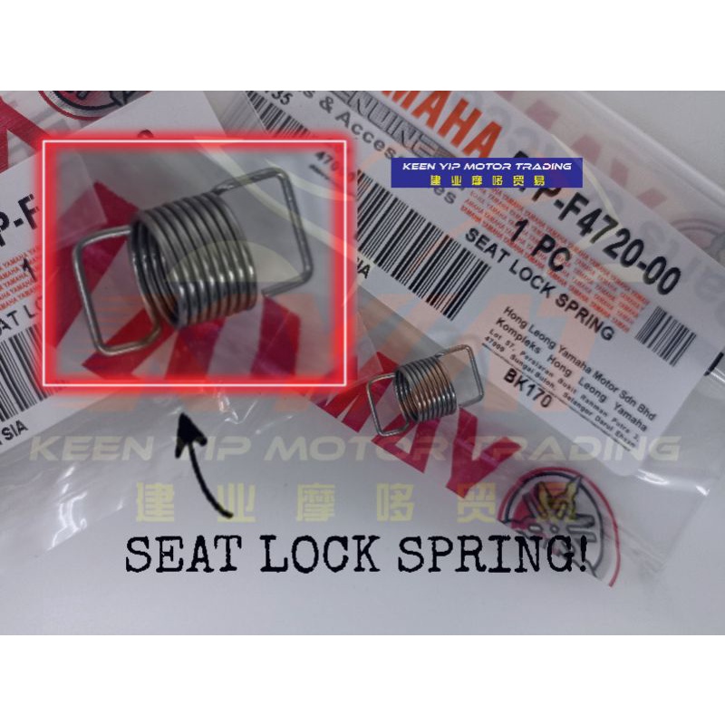 Yamaha Seat Lock Catch Replacement Spring LC135/Y15ZR/SRL115 FI/EX5