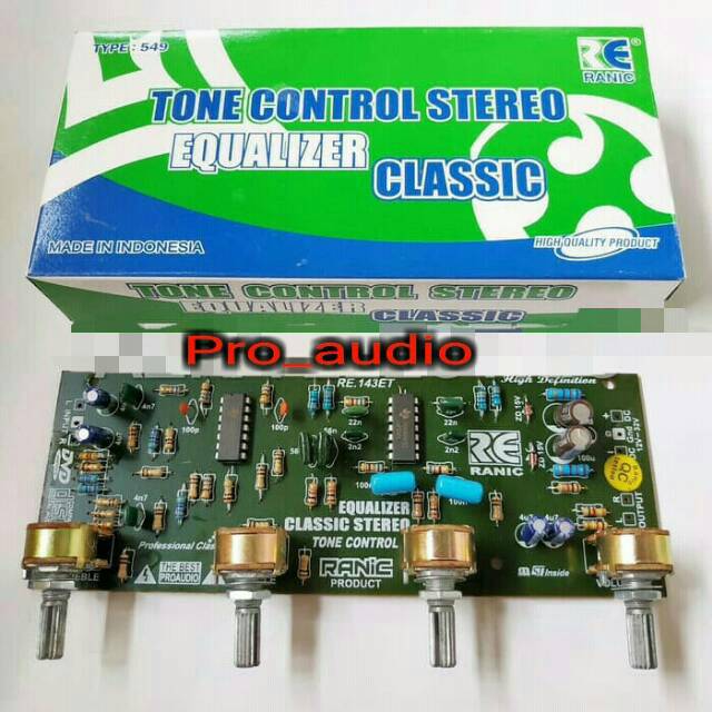 Classic stereo Tone Control Kit | Shopee Malaysia