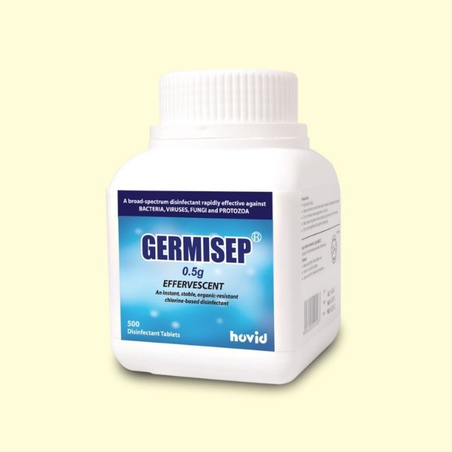 Germisep Disinfectant 10 Tablet, Effective against bacteria, viruses