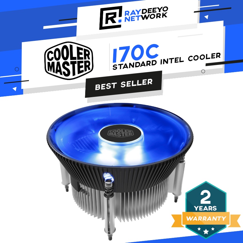 Cooler Master I70C Intel CPU Air Cooler [Strong Airflow/Low Noise