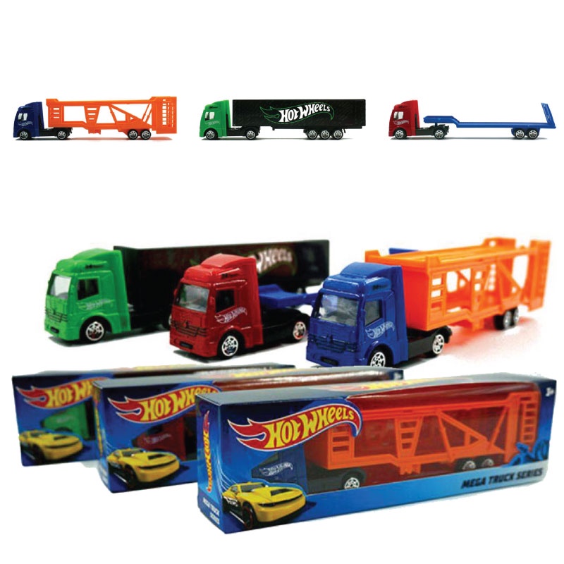 HOT WHEELS MEGA TRUCK SERIES (CAR CARRIER TRUCK) Shopee Malaysia