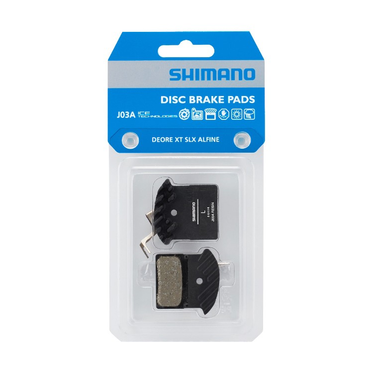 Shimano J03A Resin Disc Brake Pads For MTB/Road – Fits F01A/J02A, BR-M6000/M8100 – Malaysia