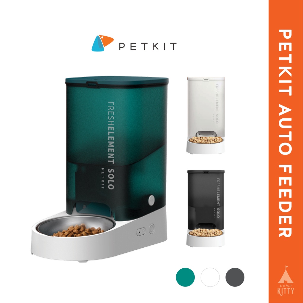 PETKIT Fresh Element Solo Smart Pet Feeder, 3L | Automatic Pet Food ...