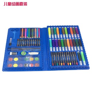 208PCS)Kids Painting Board Pen Colour Crayon Marker Pencil Drawing