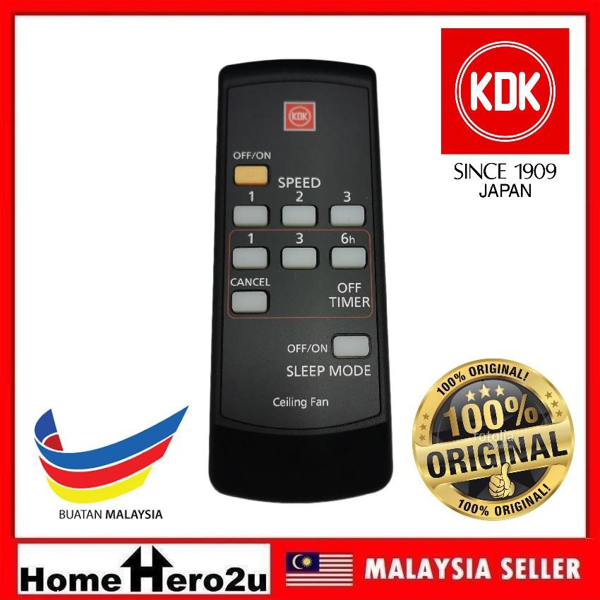 KDK Ceiling Fan Wall Fan Original Remote Control KDK K14Y9 K14X2 K14X8