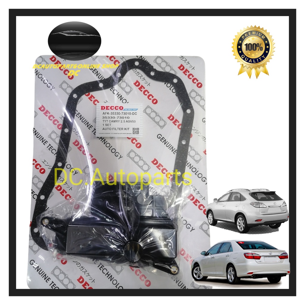AUTO FILTER TOYOTA CAMRY 2.5 ASV50 2ARFE GEAR BOX FILTER ( FILTER