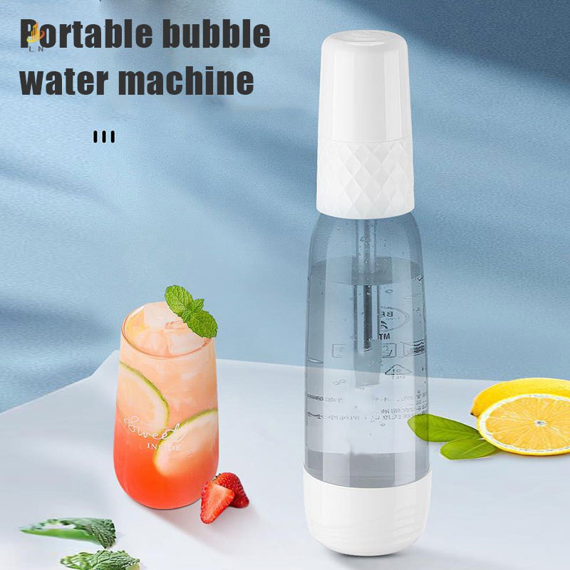 Portable Siphon Manual Bubble Water Sodas Machine Mini Carbonated Soft