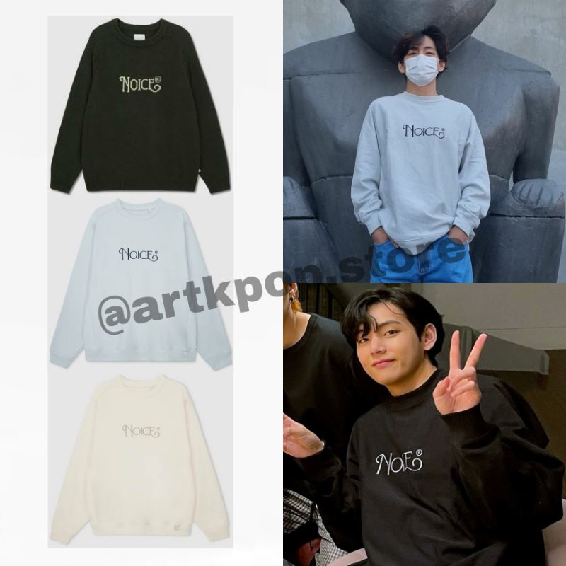 Kim TAEHYUNG NOICE SWEATSHIRT V BTS SWEATER | Shopee Malaysia
