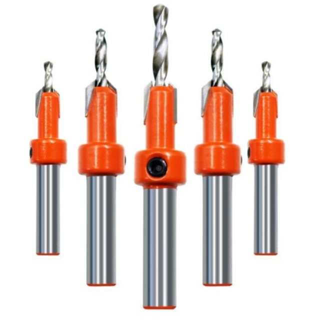 Drill bit discount for screw head