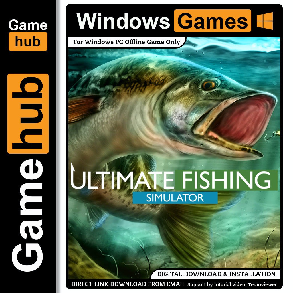 Ultimate fishing simulator pc game digital download pc offline