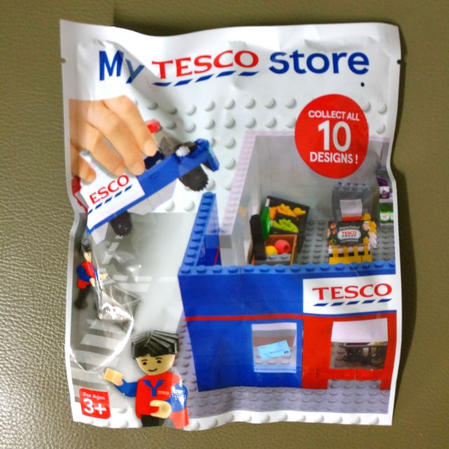 Tesco store building blocks