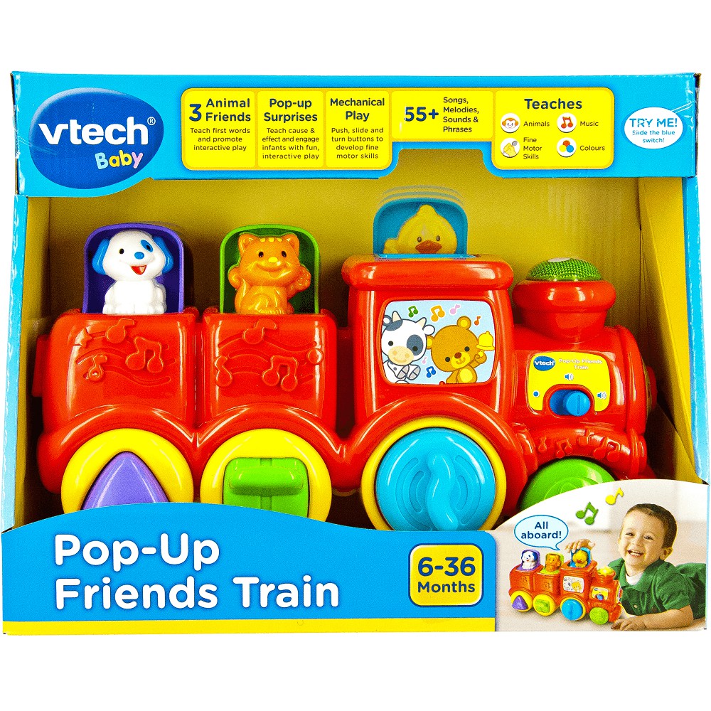 VTech Pop up Friends Train Shopee Malaysia