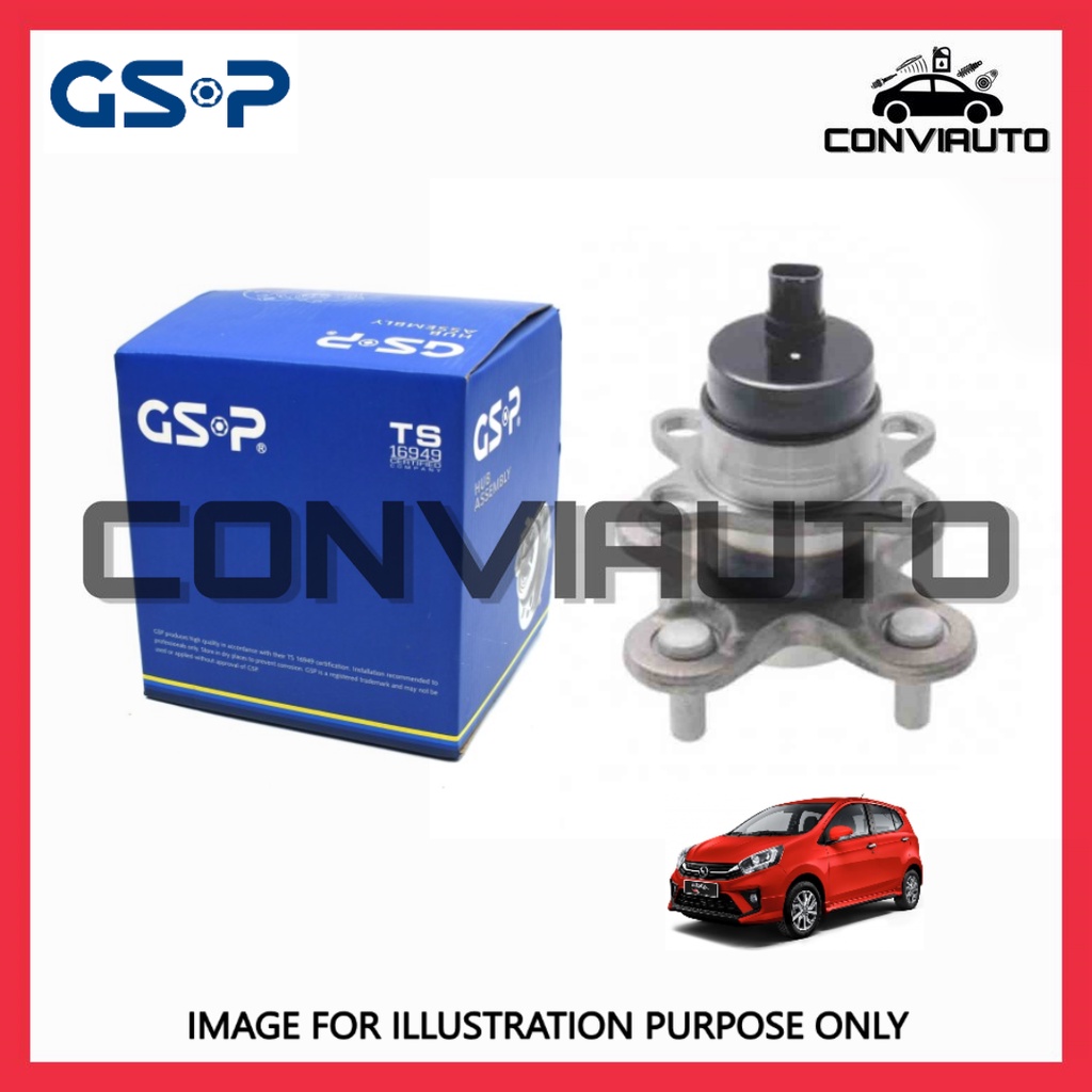 PERODUA AXIA REAR WHEEL BEARING HUB GSP (9400224-GSP) | Shopee Malaysia