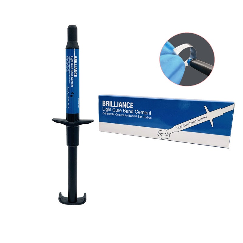1Pc Dental Light Cure Cement for Orthodontic Metal Bands & Teeth Bite