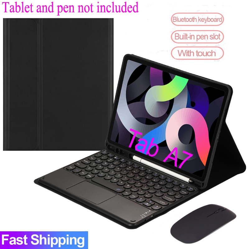 Galaxy Tab A7 Case with Touch pad Keyboard For Samsung Galaxy Tab A7 10