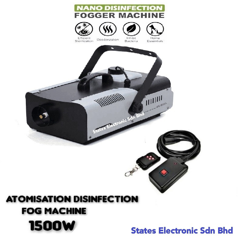 1500W Smoke Machine Disinfection Fogging Machine Fogger Fog Machine - F ...