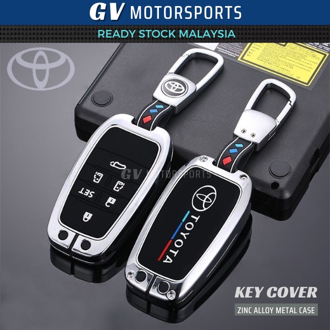 READY STOCK Toyota Key Cover Case Metal Car Toyota Alphard VELLFIRE 86 ...