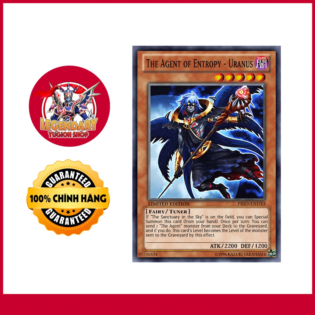 [Original Yugioh Card] The Agent of Entropy - Uranus | Shopee Malaysia