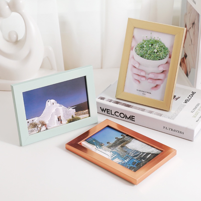 (Free Bubble Wrap) 3R,4R,5R,6R,8R,A4 Modern Design Wood Photo Frame ...