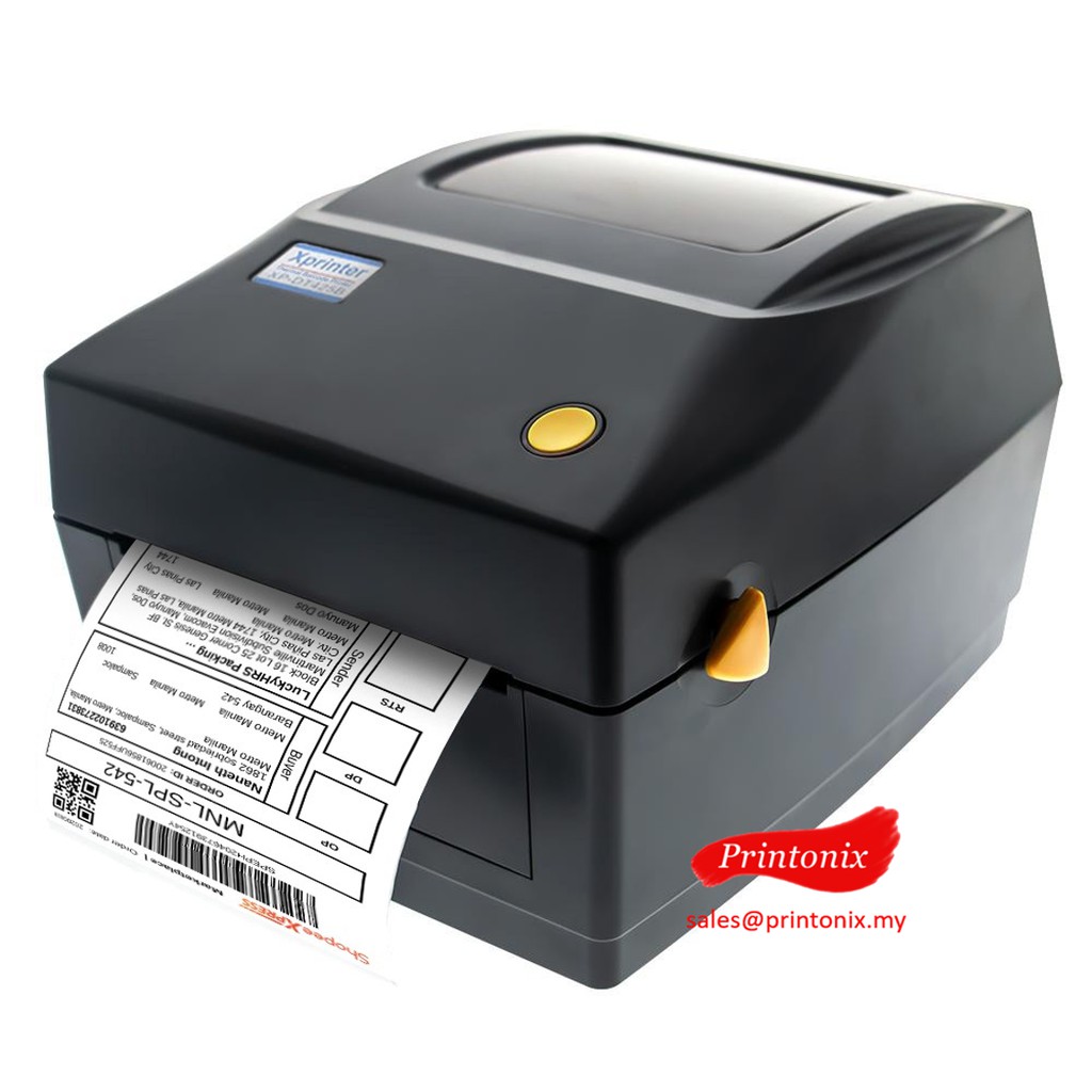 Xprinter XP-426B USB + BLUETOOTH Barcode Shipping Label Thermal Sticker ...