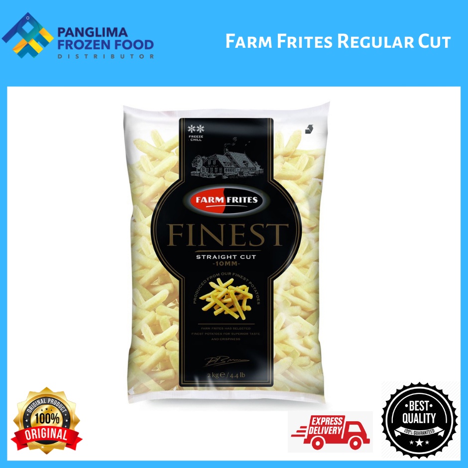 [Best Selling][Wholesales Carton] Farm Frites Regular Cut 10mm [2kg/pkt ...